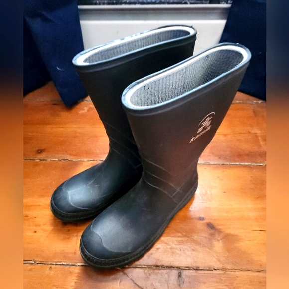 Kamik Other - Kids Kamik Black Rubber Boots